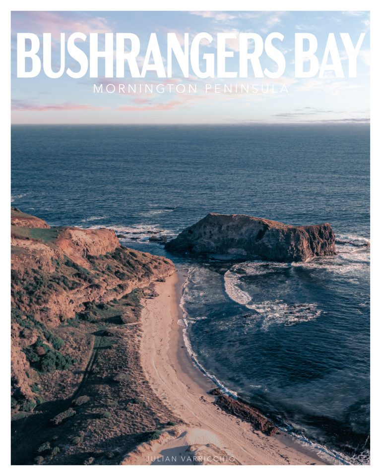 Retro Poster - Bushrangers Bay - Julian Varricchio Photography