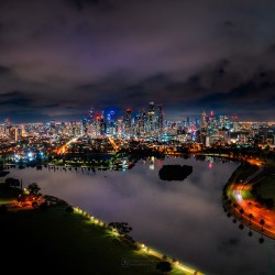 Stormy Albert Park Nights Stormy Albert Park Nights