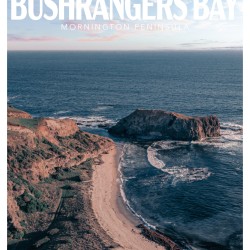 Retro Poster - Bushrangers Bay Retro Poster - Bushrangers Bay