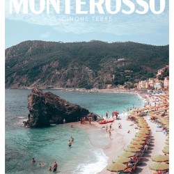 Retro Poster - Monterosso Retro Poster - Monterosso