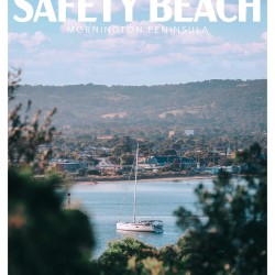 Retro Poster - Safety Beach Retro Poster - Safety Beach